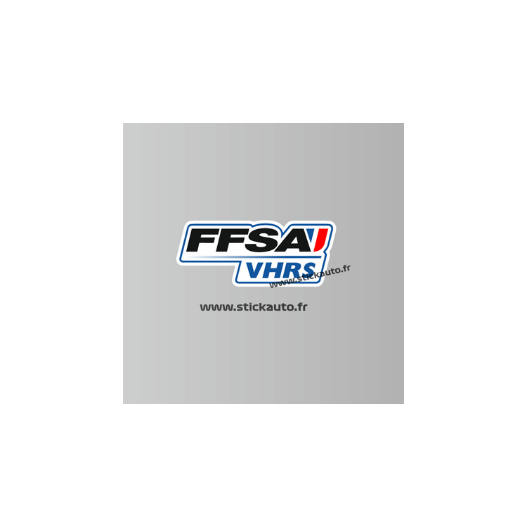 Autocollant FFSA VHRS