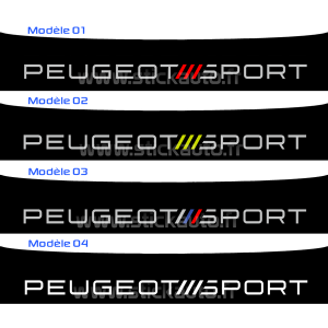Bandeau Pare soleil Peugeot Sport Engineered Ligne pour 208