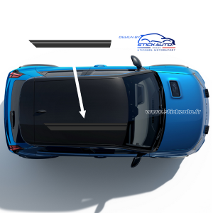 Sticker de toit Alpine A290 type première édition