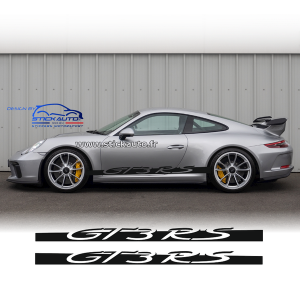Kit 2 Bandes latérales stickers Porsche GT3 RS 991