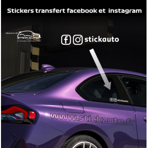 Sticker facebook et instagram (à personnaliser)