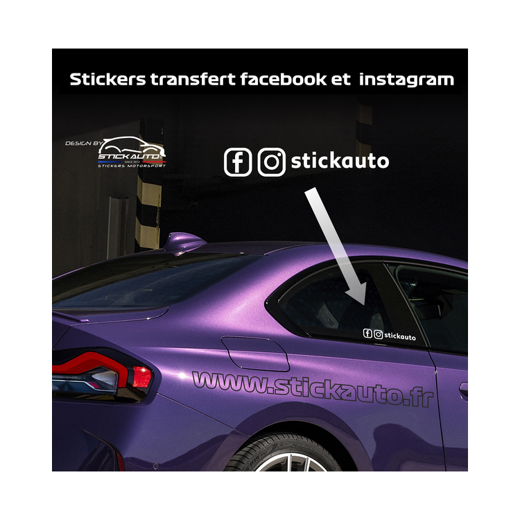 Sticker facebook et instagram (à personnaliser)