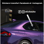 Sticker facebook et instagram (à personnaliser)