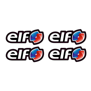 Planche autocollants Elf