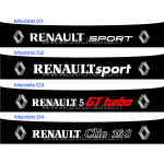 Bandeau Pare soleil Renault Sport LL