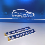 2 autocollants Michelin 31x5cm