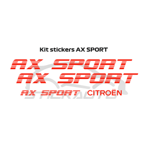 Kit stickers AX SPORT Citroën