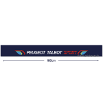Bandeau pare soleil PTS Peugeot Talbot Sport version XXL long 180cm x 20cm