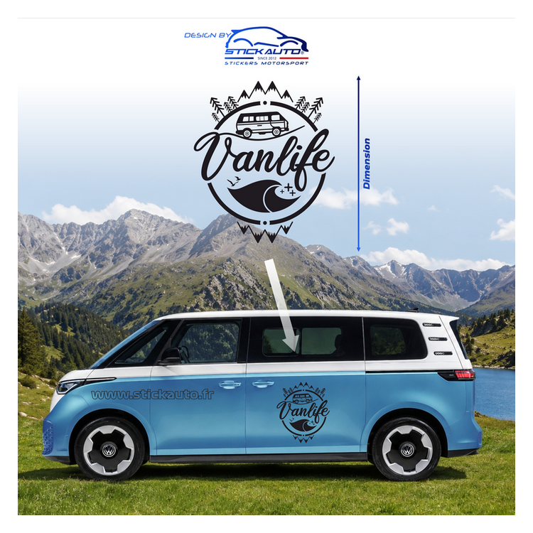 Sticker Van life v1