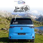 Sticker Van life adventure