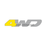 Sticker 4WD Dacia