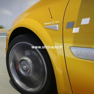 Autocollant Renault F1 Team 12cm
