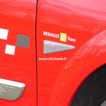 Autocollant Renault F1 Team 12cm