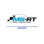 Logo MS RT noir et bleu clair