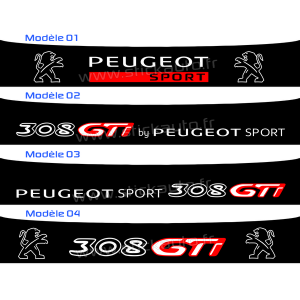 Bandeau Pare soleil Peugeot Sport GTi