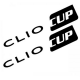 Kit Clio Cup 2 Stickers 