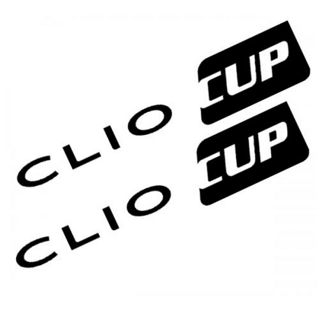 Kit Clio Cup 2 Stickers 