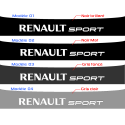 Bandeau Pare soleil Renault Sport A