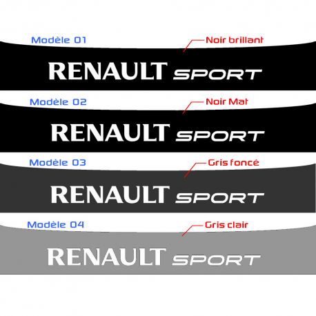 Bandeau Pare soleil Renault Sport A