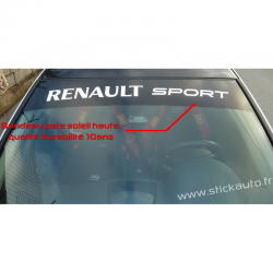 Bandeau Pare soleil Renault Sport A