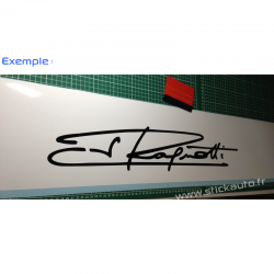 Bandeau Pare soleil Renault Sport G