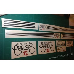 Kit stickers Le temps des Cerises