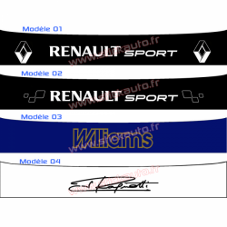 Bandeau Pare soleil Renault Sport G