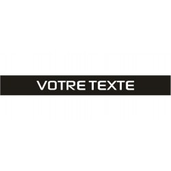 Bandeau Pare soleil 140x20cm Personnalisable