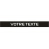 Bandeau Pare soleil 140x20cm Personnalisable Bandeau Pare soleil 140x20cm Personnalisable