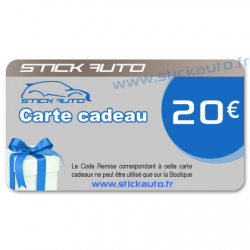 Carte Cadeau 20 euros