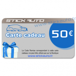 Carte Cadeau 50 euros