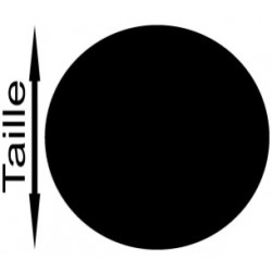 Fond de numéro rond