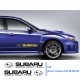 Kit 2 Stickers Subaru WRT 60cm
