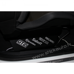 Kit 5 Stickers pour Siège Recaro