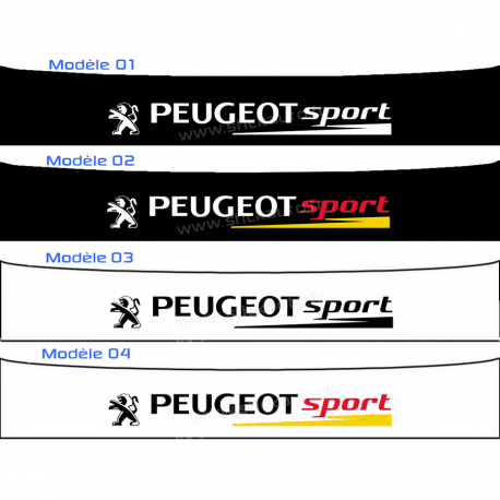 Bandeau Pare soleil Peugeot Sport K