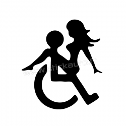 Sticker Handicapé Sex