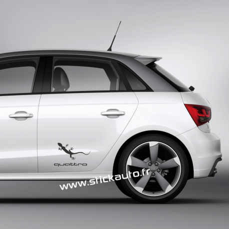 Kit 2 stickers de retro Audi - STICK AUTO