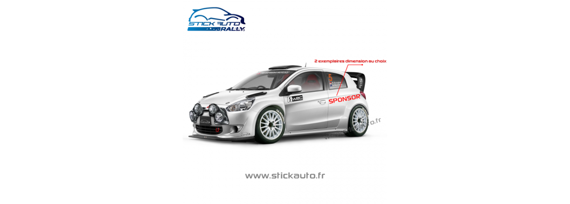 Lettrage Sponsor